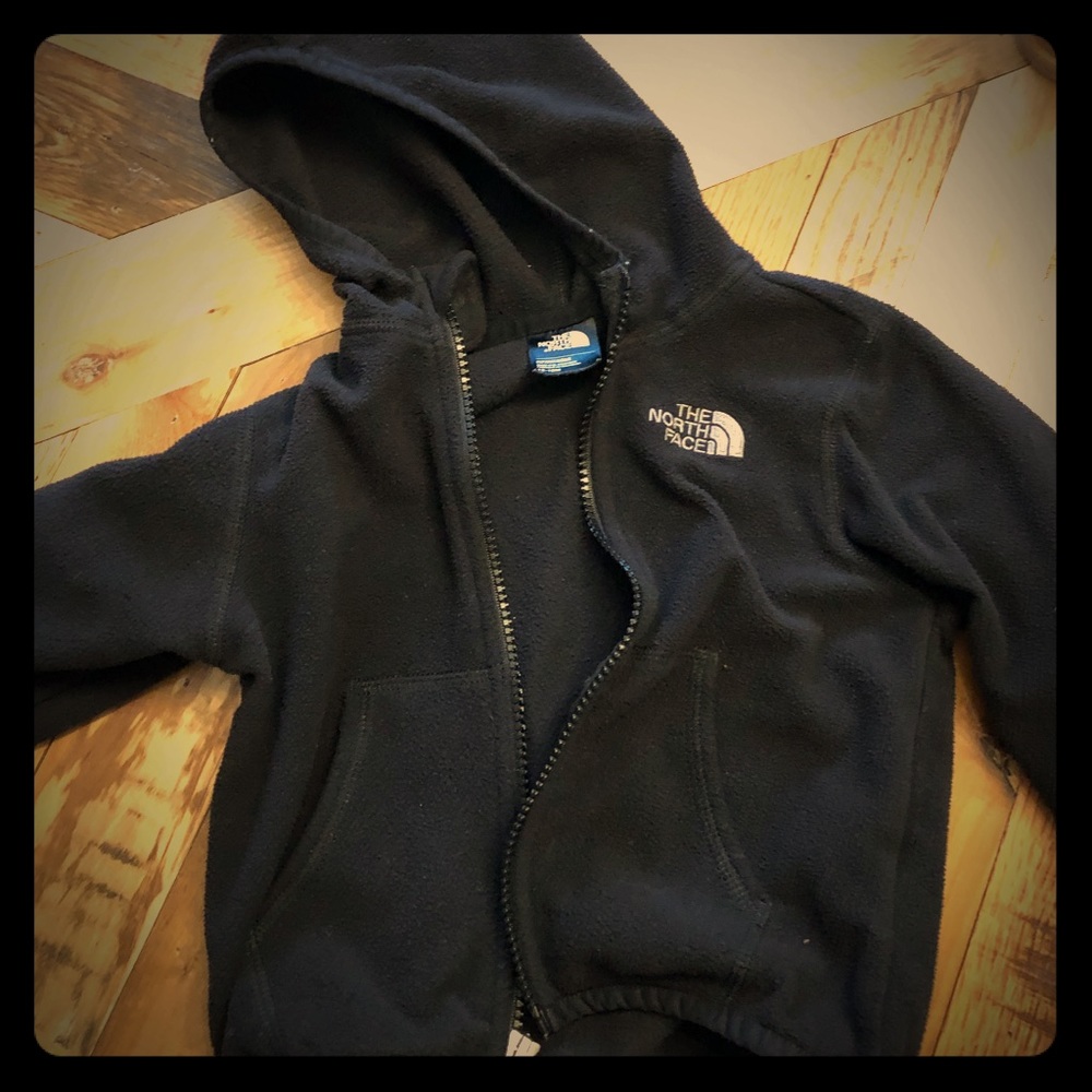 North face zip up hoodie 12/18 month